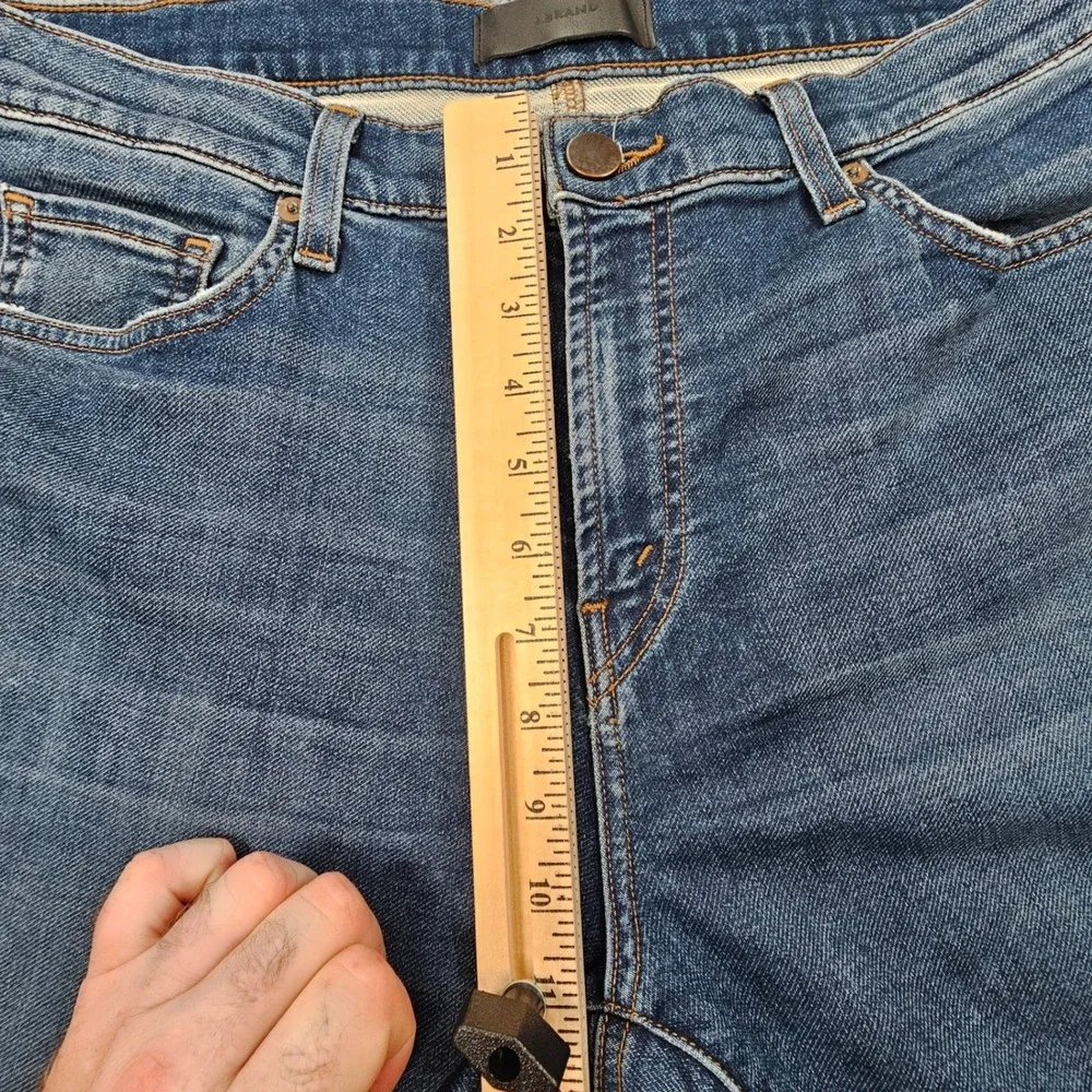 J Brand Tyler Slim Straight Jeans Mens 36 Falling Star Medium‎ Blue Denim 36x28